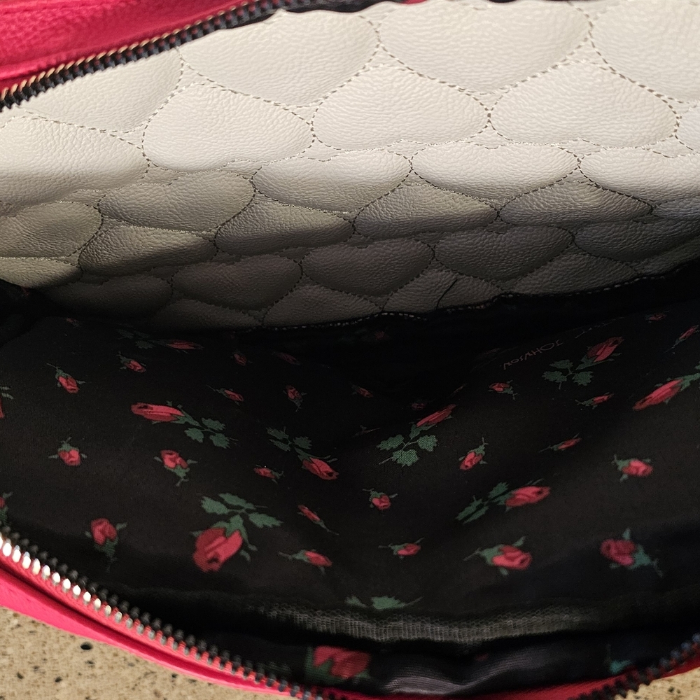 Rare! Betsey Johnson Phone Booth Backpack NWOT - Picture 9 of 12